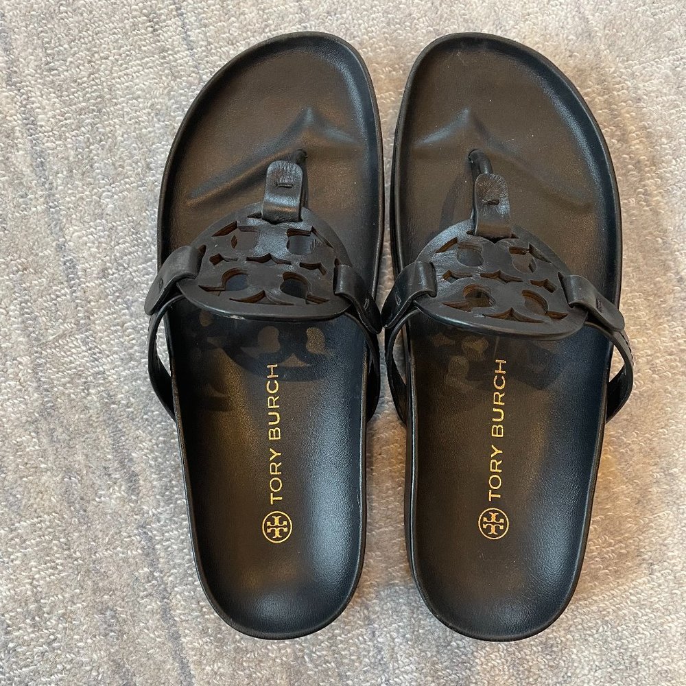 Black Tory Burch sandals (size 8)